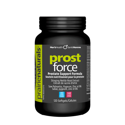 PrairieNaturals   Prost-Force Prostate Support for Men   120 Softgels