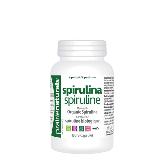 Spirulina (Organic & Fair Trade) - 180 V-Caps