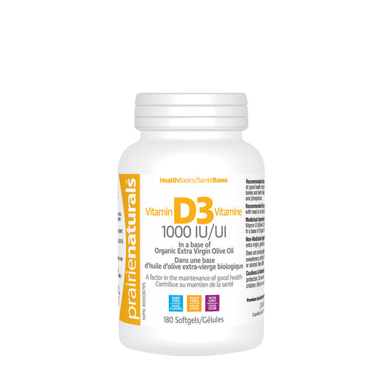 Vitamin D3 1,000 IU Softgels DUO PACK - minimum order quantity 6 duos  180/180