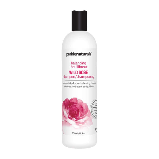 PrairieNaturals   Wild Rose Moisture Balancing Shampoo   500mL