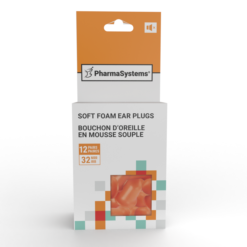 EAR PLUGS SOFT FOAM PS836 (24)