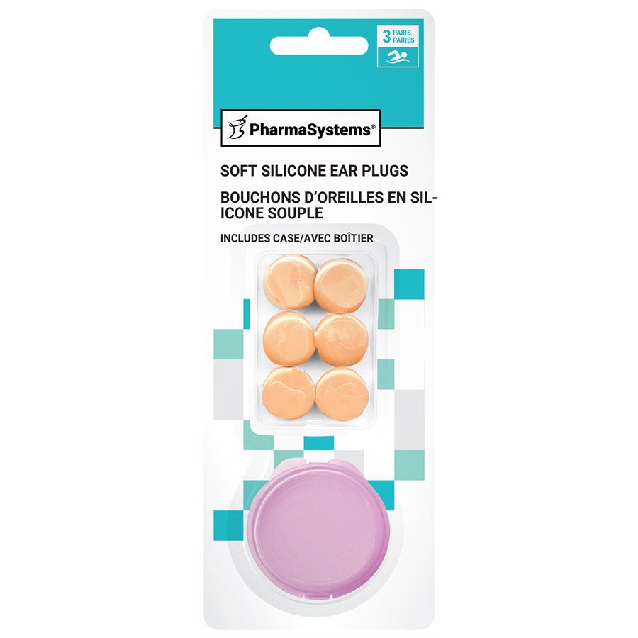 EAR PLUGS SILICONE FLOATING TAN 6