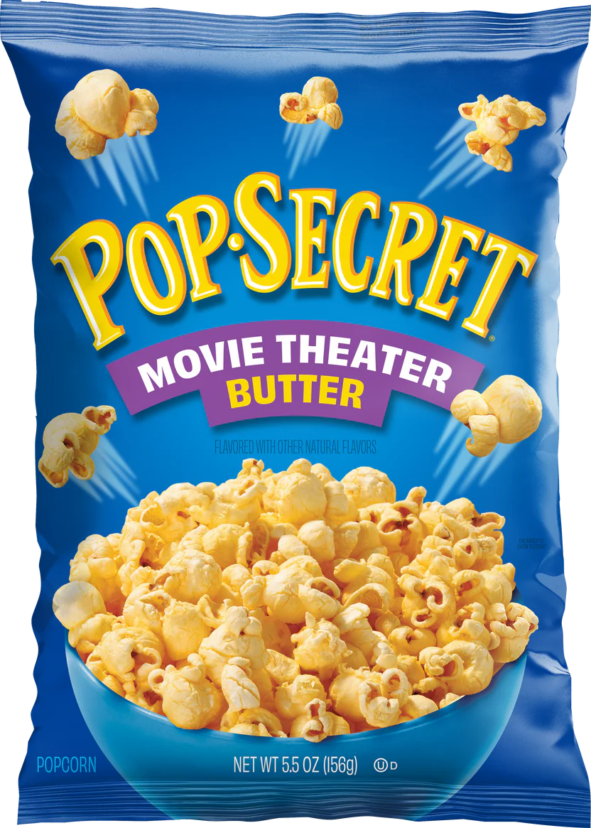 Pop Secret   Pop Secret RTE Popcorn Movie Theater Butter 156 g