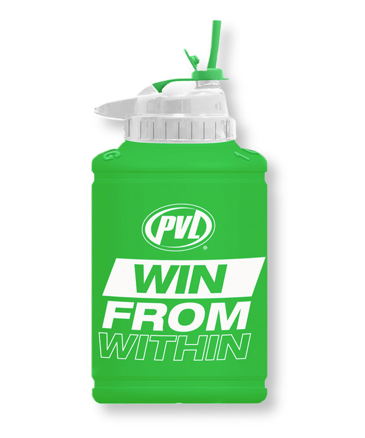PVL  WHEY GOLD  PVL Power Jug Flip-N-Sip Green  1/2 Gallon /1.89L