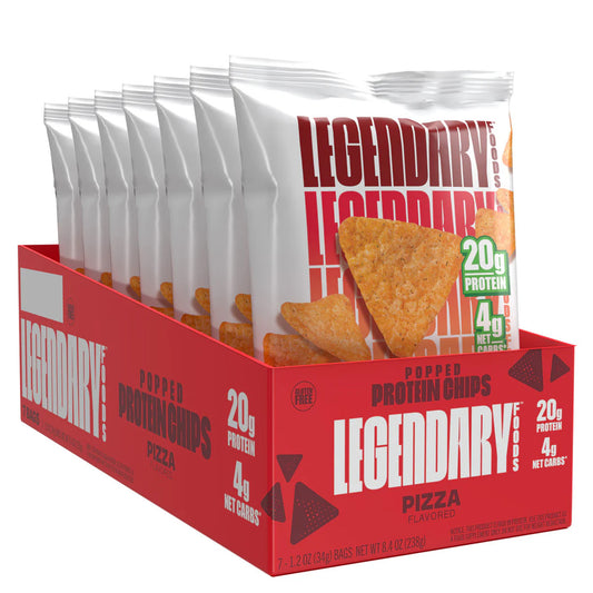 Legendary Foods Protein Chips Pizza 34 g - Case of 7