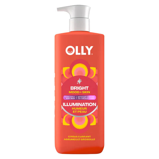 OLLY BODY WASH BRIGHT MOOD+SKIN 502ML