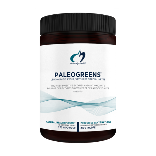Designs For Health   PaleoGreens® Lemon/Lime   270 gPowder