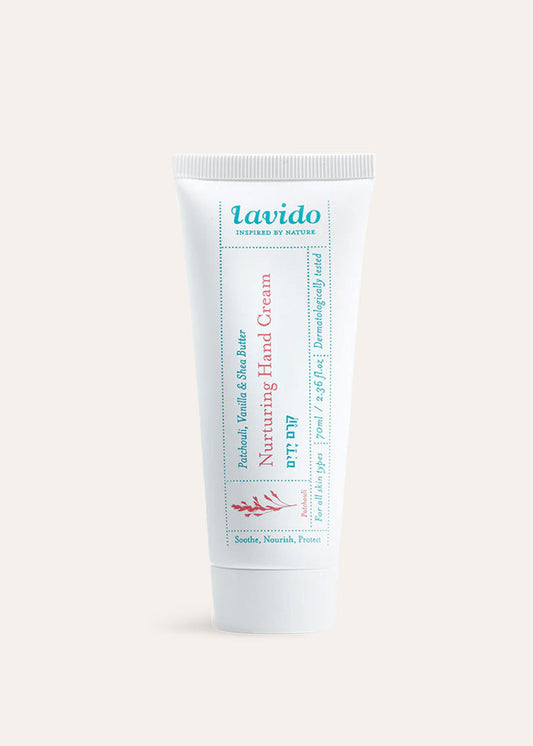 LAVIDO   Nurturing Hand Cream - Patchouli, Vanilla & Shea Butter   70 ml