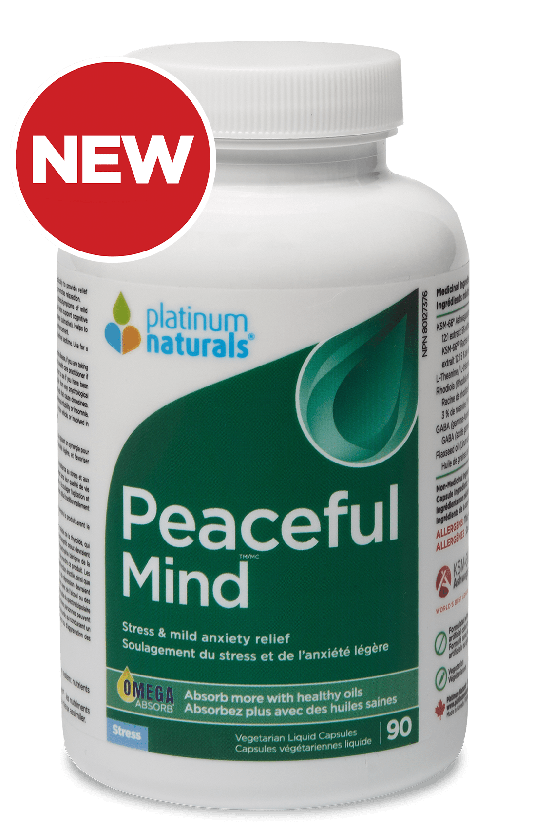 Platinum Naturals-Peaceful Mind™ NEW!