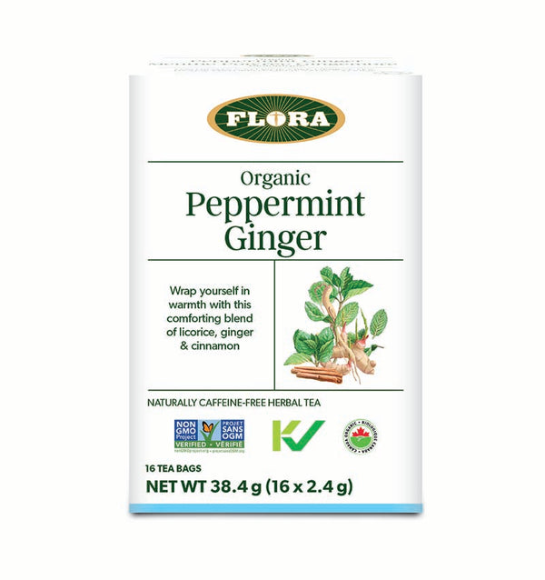Flora   Peppermint Ginger (formerly Bye Bye Cold)16 bags