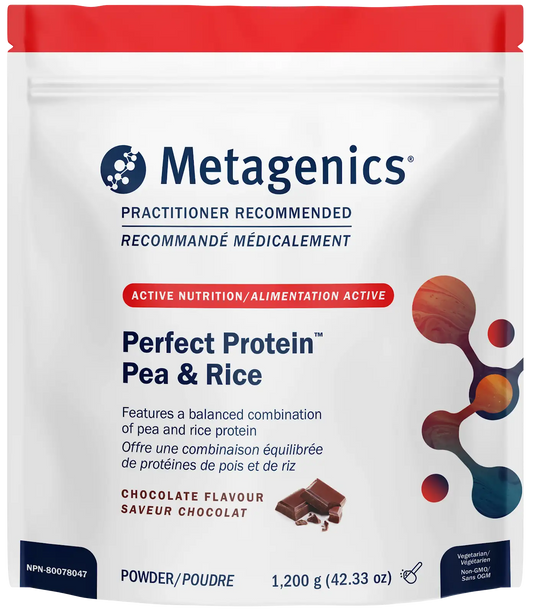 Metagenics Perfect Protein™ Pea & Rice Chocolate (30 servings)   30Count