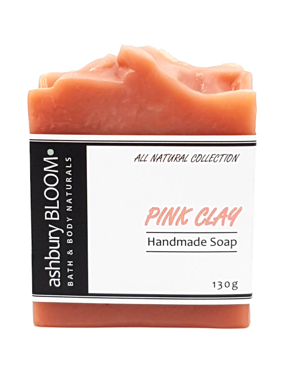 Ashbury Bloom    Pink Clay Soap Bar