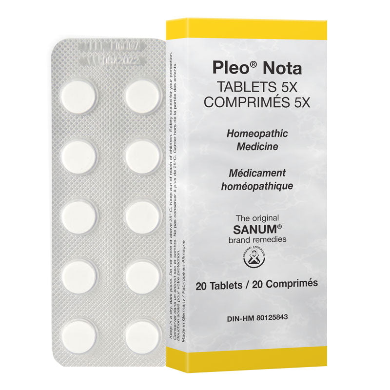 Pleo Sanum   Pleo-NOTA (Notakehl) tablets 5X   20 tablets