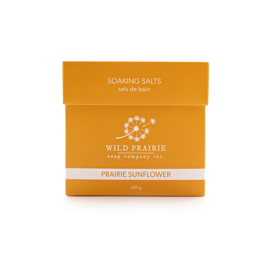 Wild Prairie Soap-Prairie Sunflower Soaking Salts 500 g