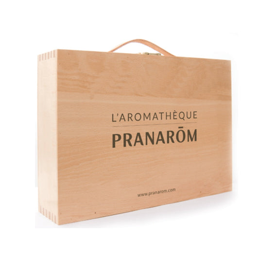 Pranarom - Aromathèque wood case for 60 EO - Valise