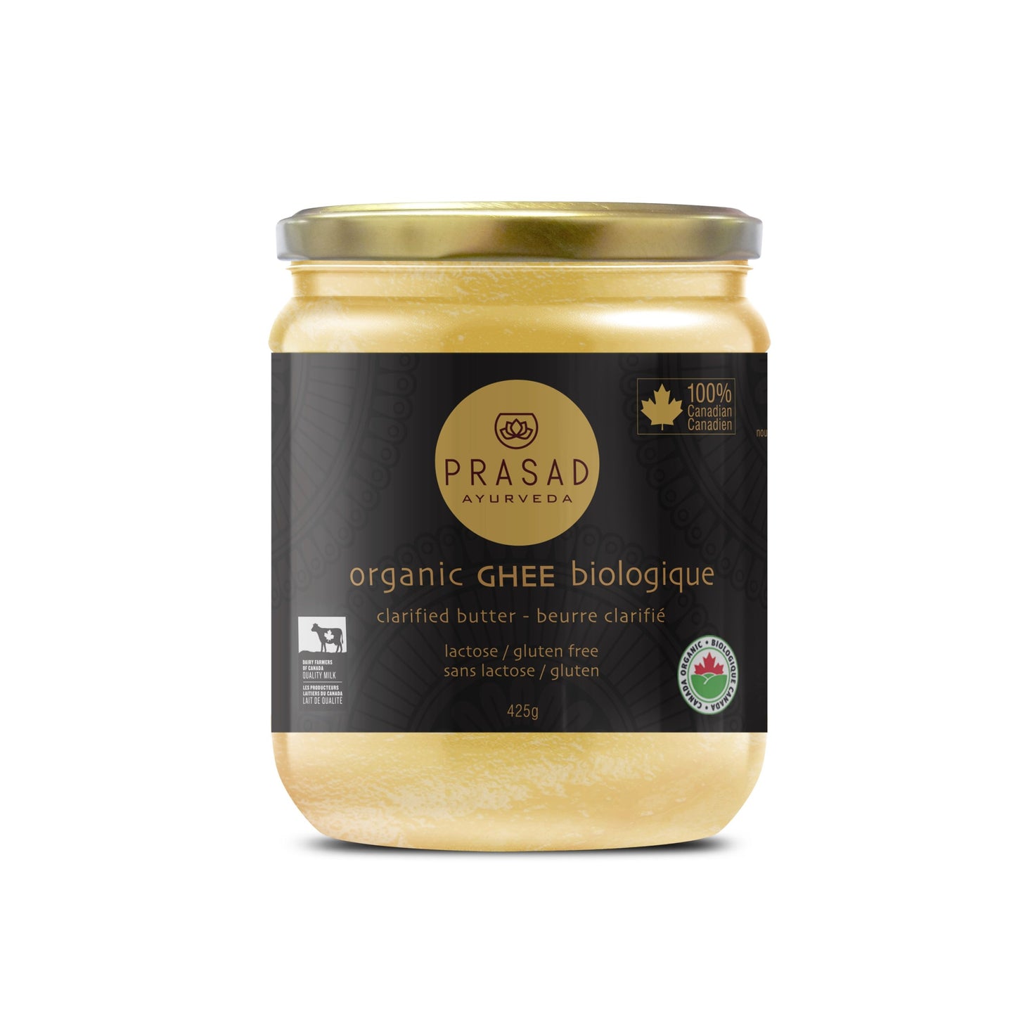 Prasad Ayurveda_Prasad Ayurveda - Natural Canadian Ghee_420g