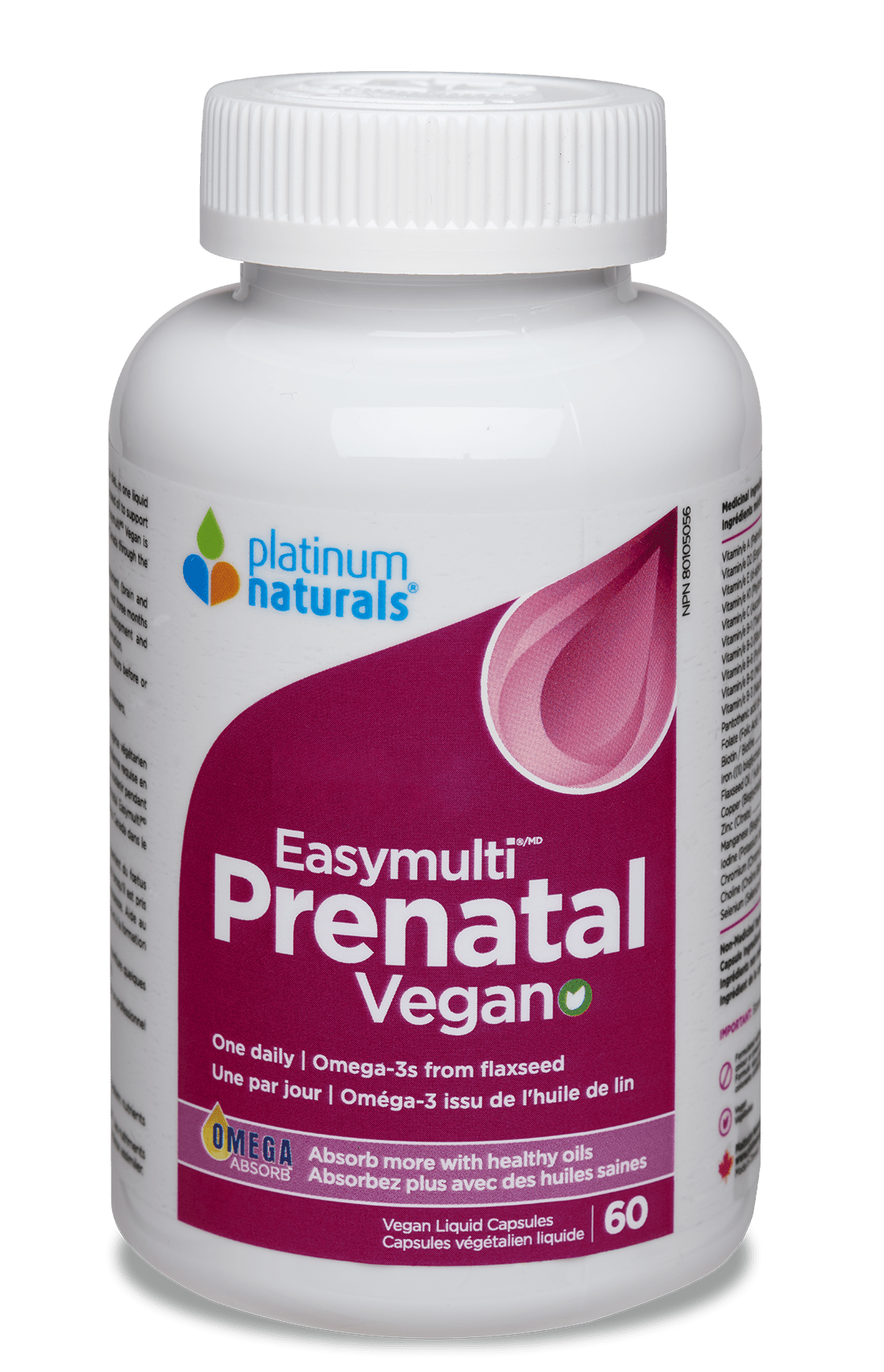 Platinum Naturals-Prenatal Easymulti® Vegan