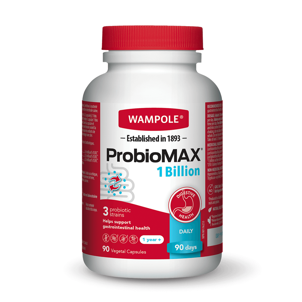 WAMPOLE PROBIOMAX 1B DAILY CAPS 90 CAPSULE