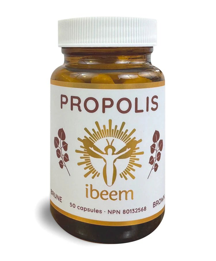 IBEEM     BROWN POPLAR PROPOLIS, CAPS   50 CAPS