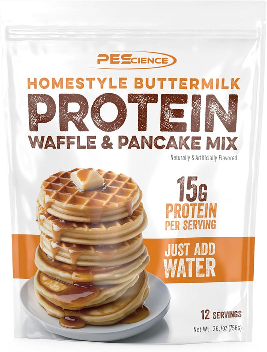 PES   Protein Waffle & Pancake Mix, 12 Serve