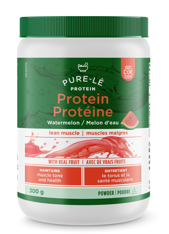 Pure-l?    Pure-l? Clear Whey Protein    Flavour: Watermelon 
Container Size: 300 g    Each