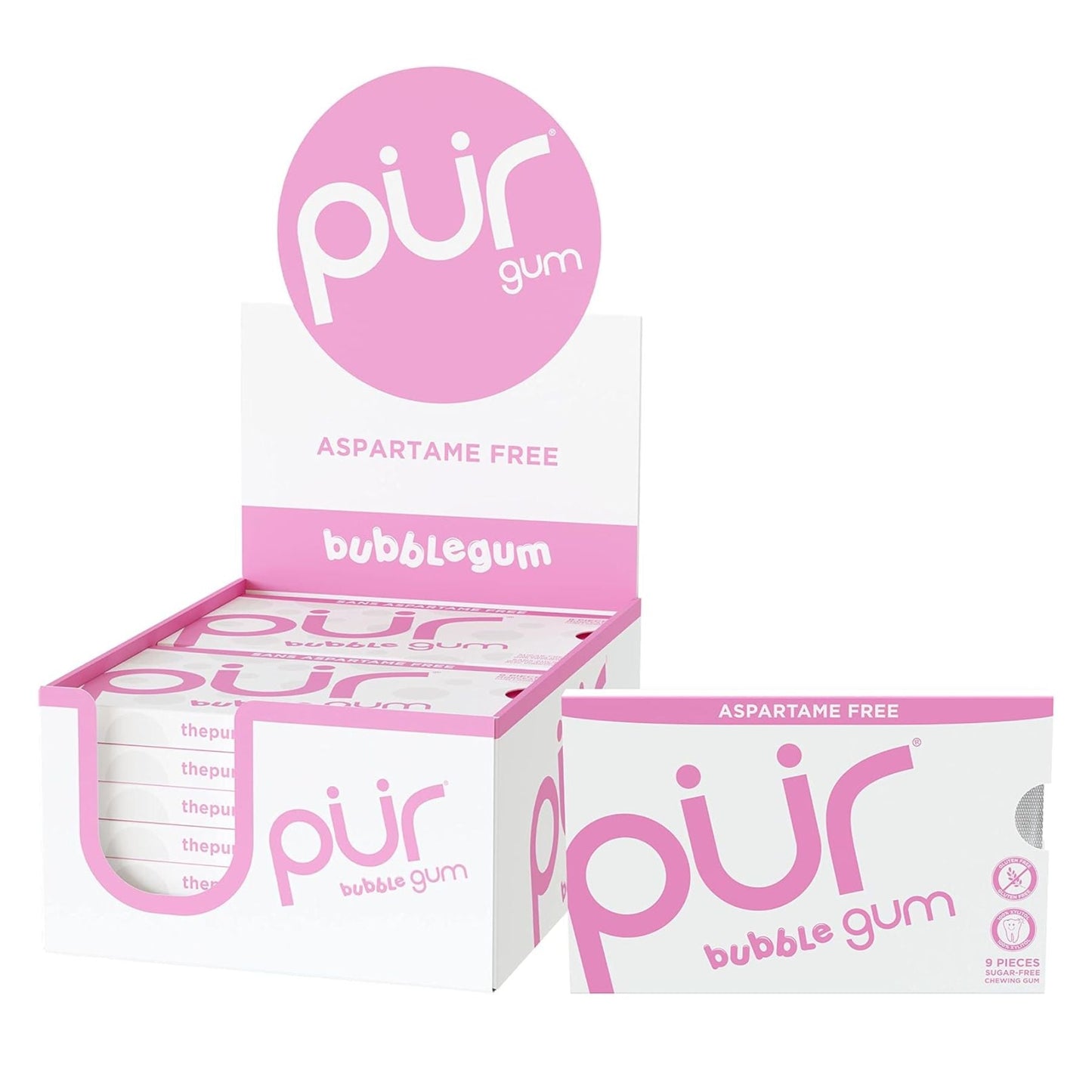 PUR GUM    Bubble Gum 9pc