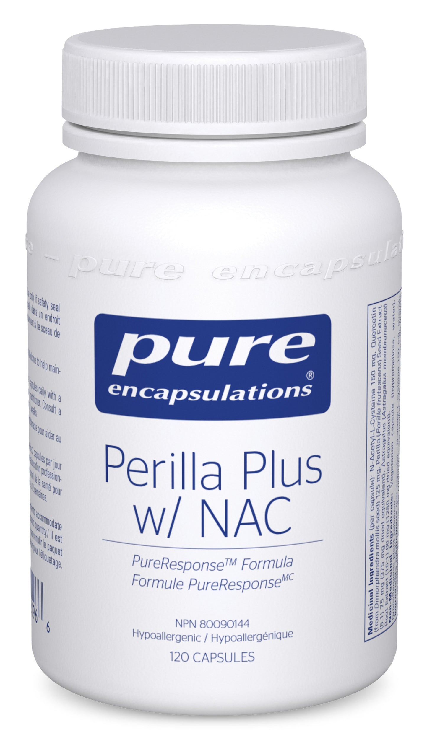 PURE Perilla Plus w/ NAC 120 caps 