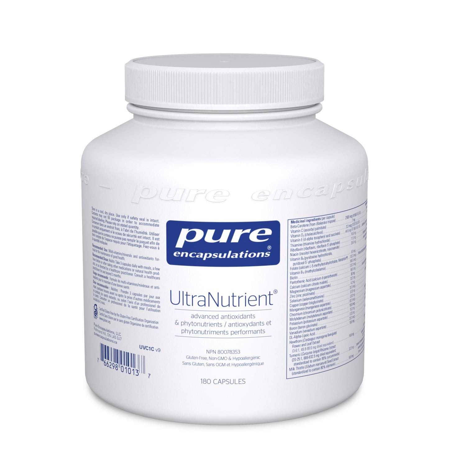 PURE UltraNutrient® 180 caps 