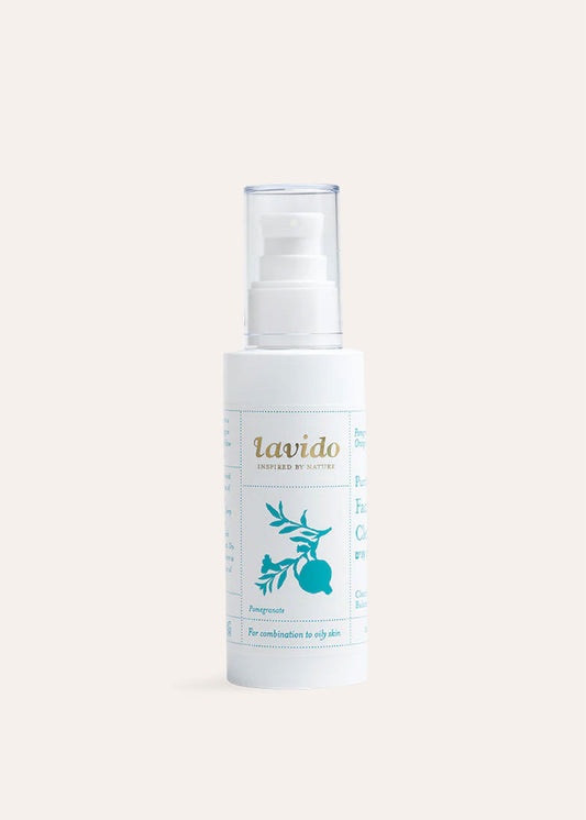 LAVIDO   Purifying Facial Cleanser - combination to oily skin - Pomegranate Extract, Orange Blossom & Propolis   100 ml