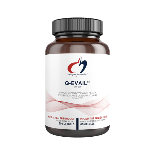 Designs For Health   Q-Evail™ 100   60Softgel