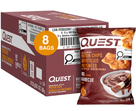Quest   Quest Chips, BBQ 8/box