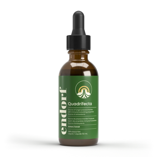 Endorf - Quadrifecta Liquid Mushroom Extract (Alcohol Free) - 50 ml