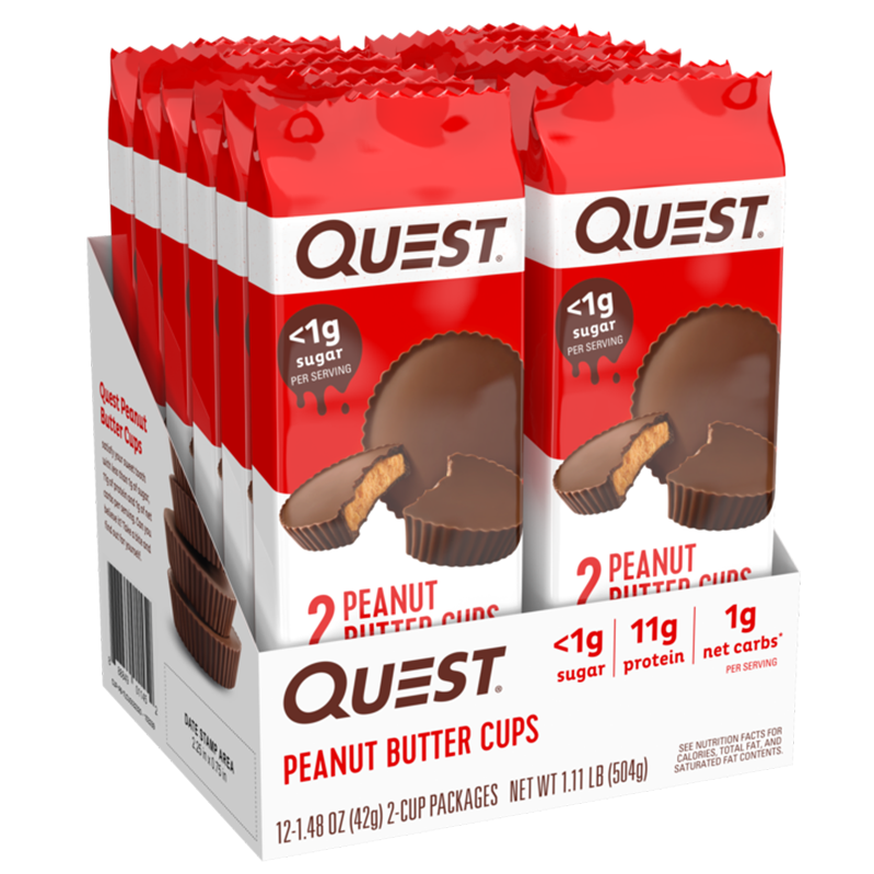 Quest   Quest Peanut Butter Cup 2-pack, 12/box
