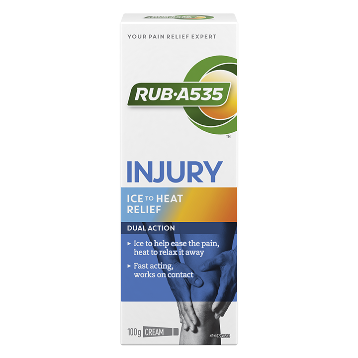 RUB A535 ICE TO HEAT RELIEF DOUBLE ACTION CR 100G CREAM