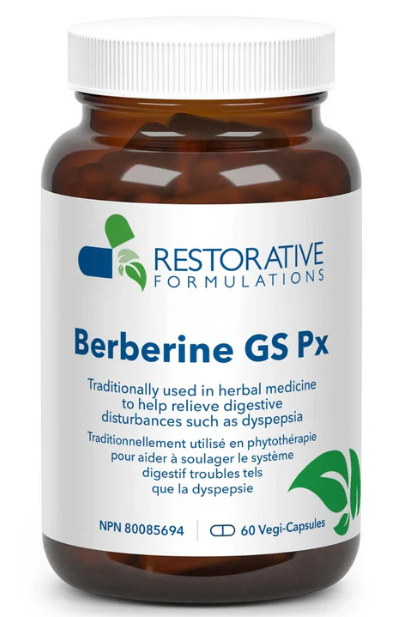 RESTORATIVE FORMULATIONS   Berberine GS Px   60 Caps