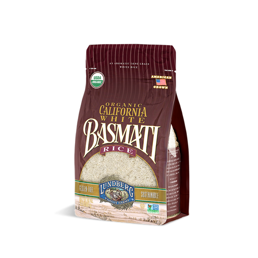 Lundberg - Organic California White Basmati Rice - 11.34 KG