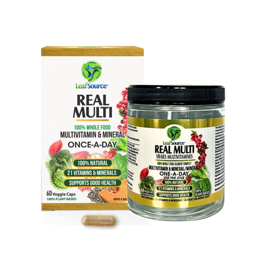 LEAF SOURCE *   Real Multi, 60 vcap (Glass)