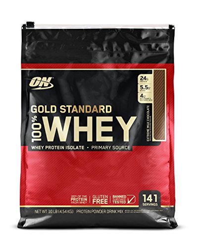 OPTIMUM NUTRITION   GOLD STANDARD 100% WHEY   EXTREME MILK CHOCOLATE   10lbs