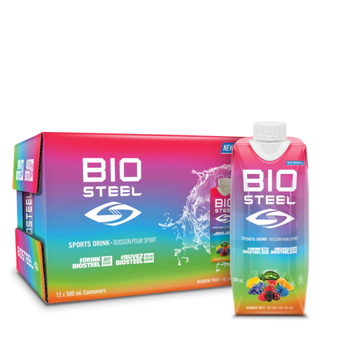 BioSteel - RTD Sports Drinks - Rainbow Twist - 500mL*12