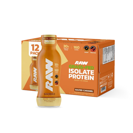 Raw Protein Shake RTD Salted Caramel 355 mL - Case of 12