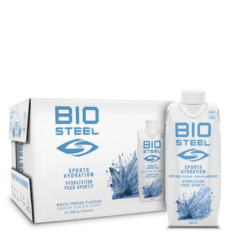 BioSteel - RTD Sports Drinks - White Freeze - 500mL*12
