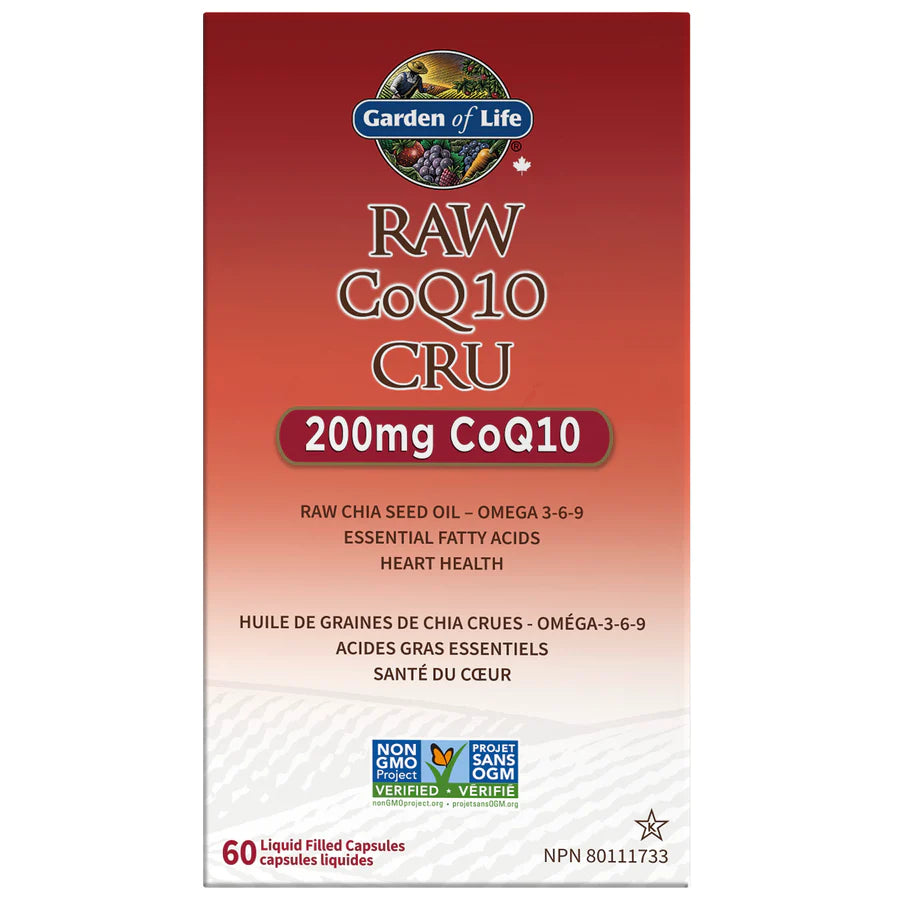 Garden Of Life - Raw CoQ10TM 200mg 60 Vcaps