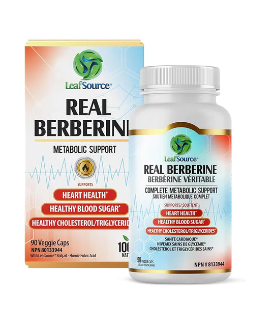 LEAF SOURCE *    Real Berberine, 90 vcap