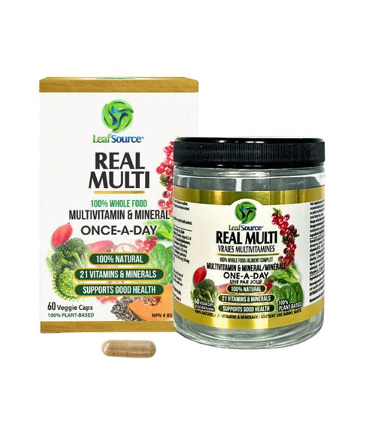 LEAF SOURCE *    Real Multi, 60 vcap (Glass)