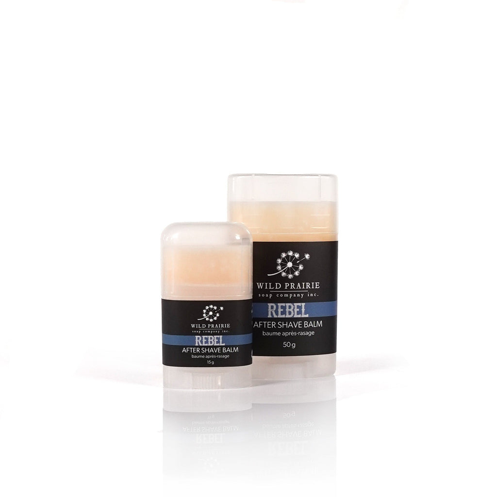 Wild Prairie Soap-Rebel After Shave Balm Lotion Bar 15 g