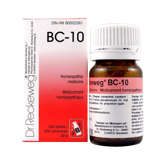 Dr. Reckeweg - BC-10 - 200 tablets/comprimés - 20 g