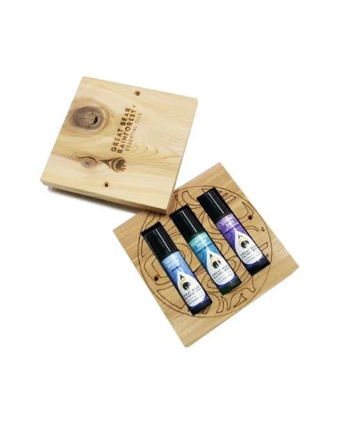 GREAT BEAR RAINFOREST    Reclaimed Cedar Roll On Gift Set