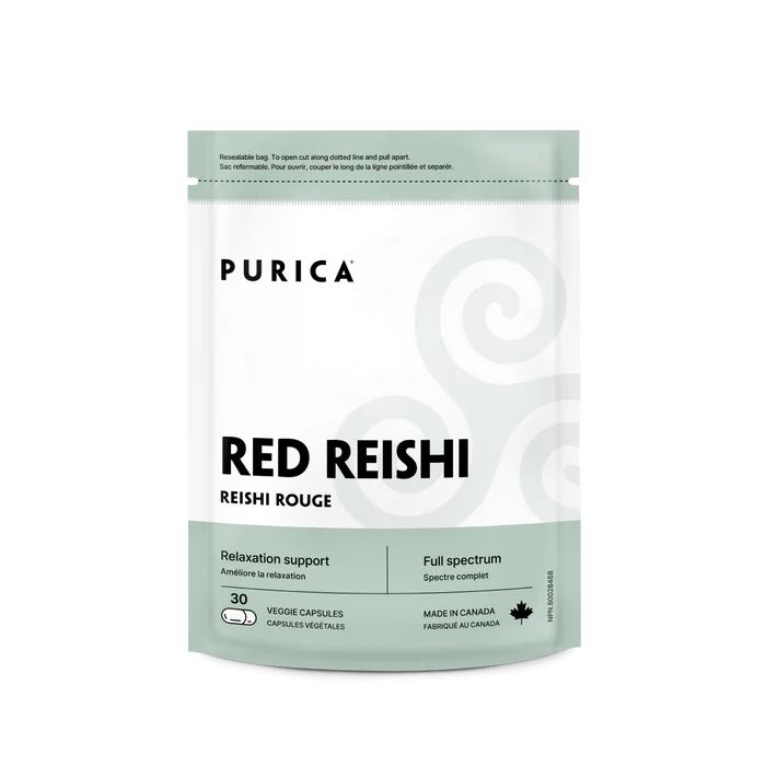 PURICA   NEW Red Reishi 30 caps