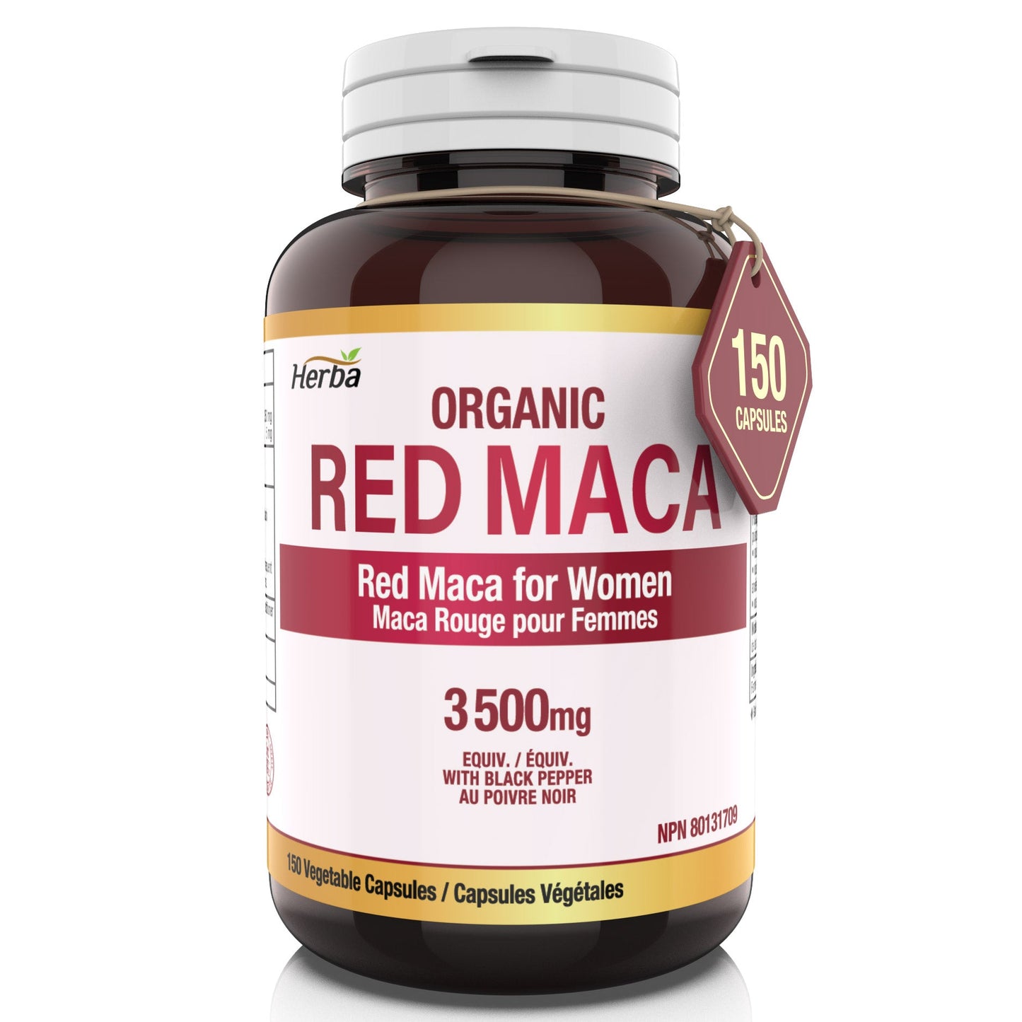 Herba  Red Maca 355mg - 150 Capsules