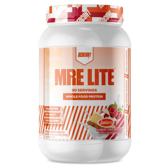 Redcon1 MRE Lite | Junior's Raspberry Swirl Cheesecake | 30 Servings